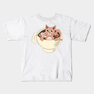 Good Morning Cat•Feine V3 Kids T-Shirt